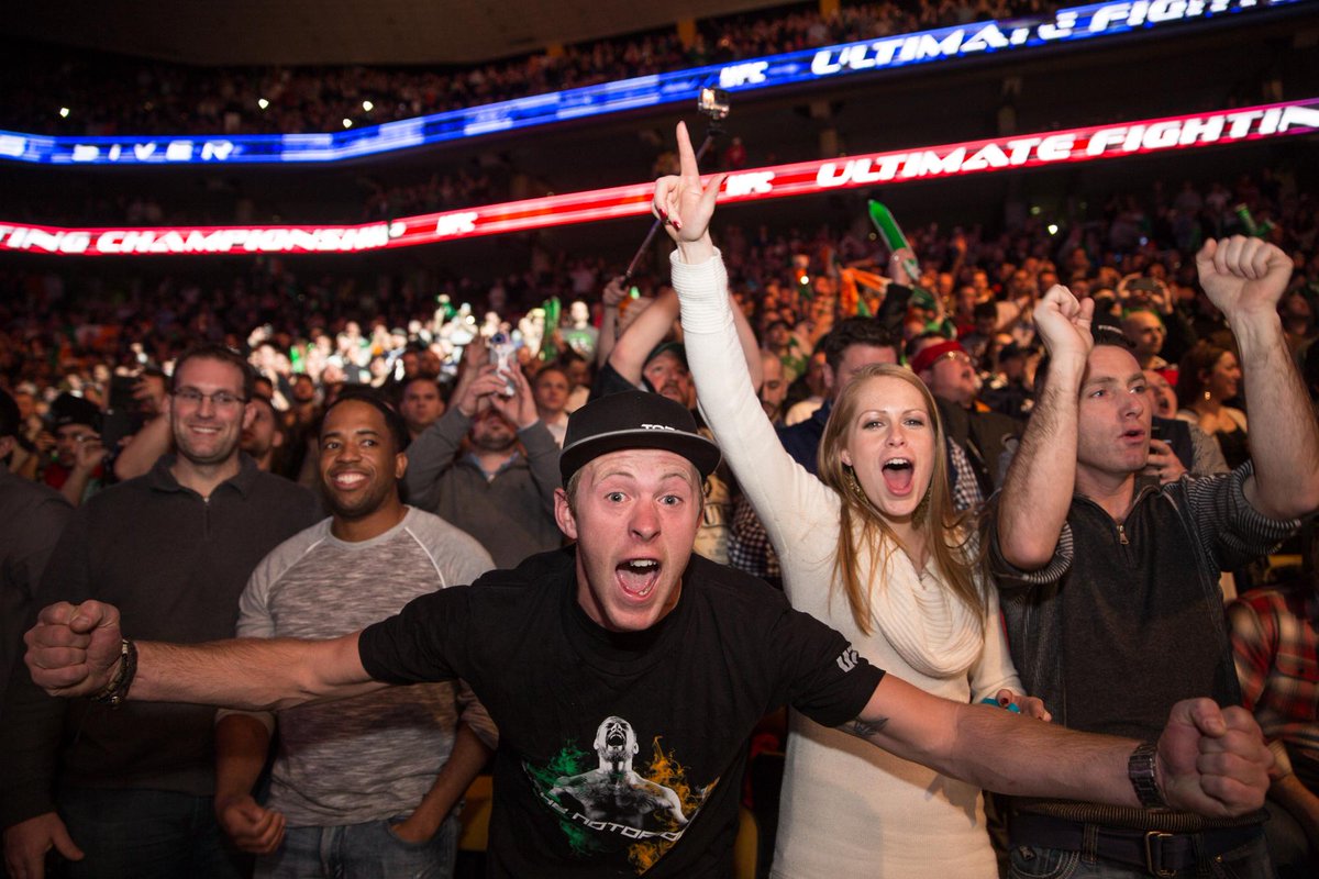 ufc's tweet photo. Want to be a part of the #UFC189 action Saturday? Great seats have opened up! Get'em now! 
http://t.co/9gULITip8c http://t.co/2A4SYgP6QR