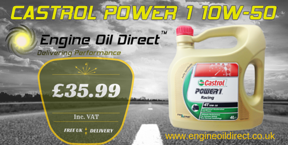 engineoildirect's tweet photo. 10w-50 Castrol Power 1 Racing 4T 4L--£35.99
http://t.co/aCgB8dONrx http://t.co/cjpQuxBG43