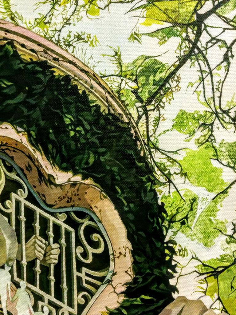 jolenelaiart's tweet image. Trapped... Wip detail of &apos;The Tower&apos;.
#thinkspacegallery #invisibleCollege #fortwaynemuseumofart #JoleneLai #art