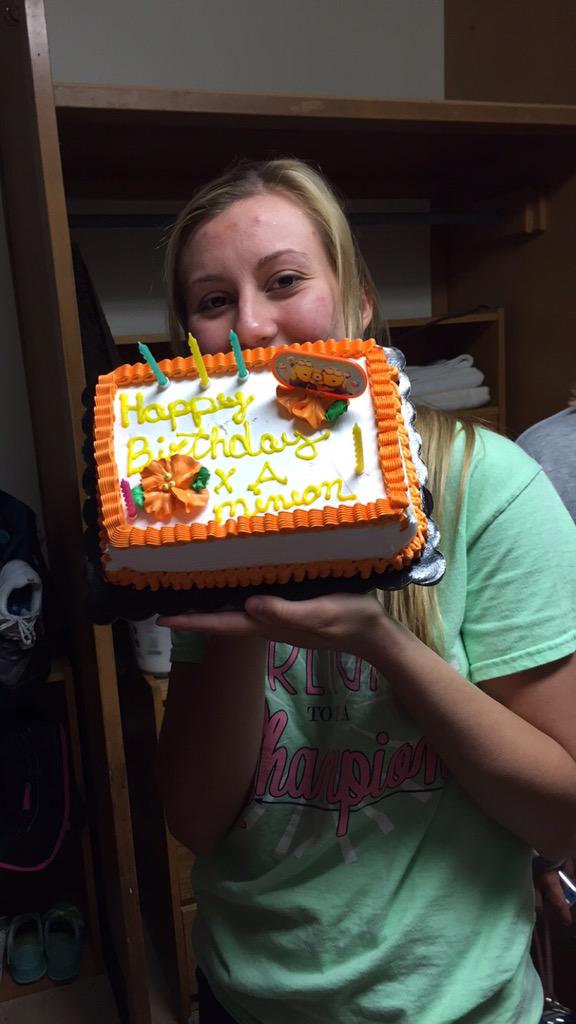 ChampsGabe's tweet photo. Celebrating @ChampsRachael's birthday champion style!!!!! 😘😘😘 http://t.co/xMYT63VZ7n