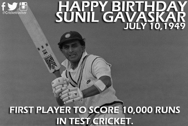 Happy Birthday \Sunil Gavaskar\. He turns 66 today. 