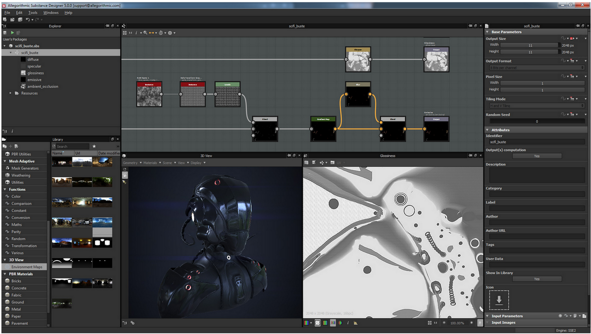 ProductHunt's tweet photo. Substance Designer 5: The industry standard for PBR texturing http://t.co/qb67EcsaAI http://t.co/F9MLOUjSXr