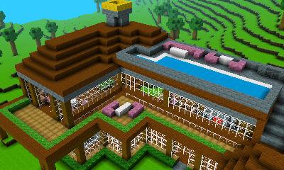 アークシステムワークス公式ツイッター No Twitter こんばんは Hakuです キューブクリエイター 3d の体験版を遊んでみたよ 最初から色々風景や建物があって 簡単に壊したり作ったりできるぞ ぃ 最初の家をバルコニー付き２階建にしてみたよ データは製品版に