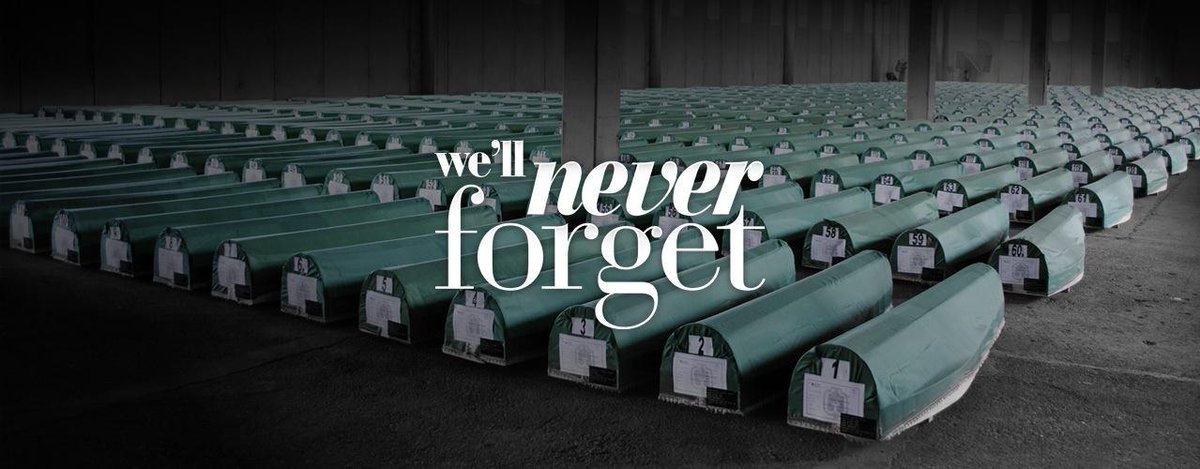 never. #Srebrenica2015 #BosnianGenocide