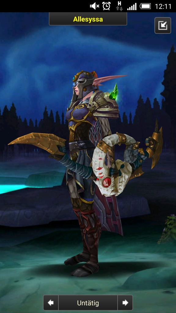 Marcuria1102's tweet photo. #Wow #WorldofWarcraft #nightelve #hunter http://t.co/p0snkoLZcz