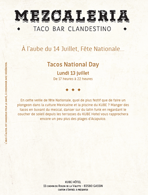 La Before du 14 juillet, c'est au KUBE HOTEL Saint-Tropez.
#Kube  #Mezcaleria  #AperitivoClandestino #Summer2015