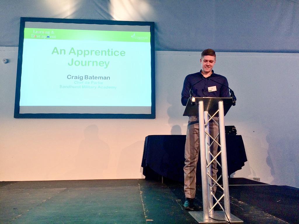 melhayes1's tweet photo. One of our @compassgroupuk @CompassJobsUK #apprentices sharing their #story #compassapprentices http://t.co/tdN2Ok4pfJ
