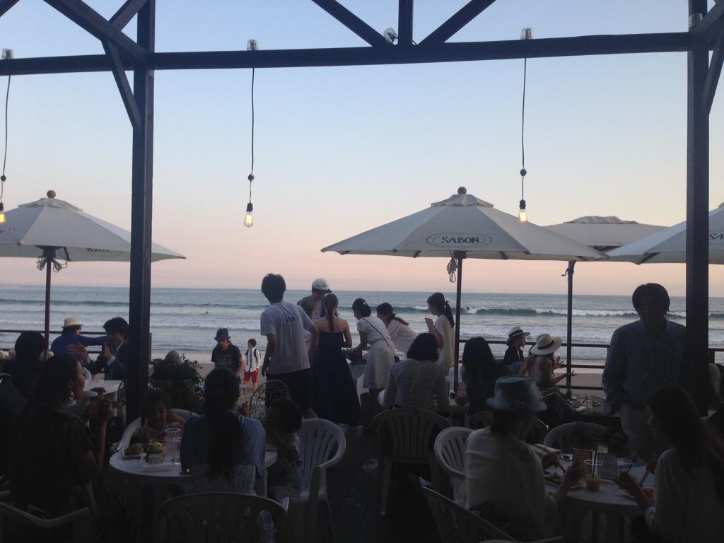 SABON海の家のレセプションパーティーにお呼ばれして鎌倉に来ました！
いよいよ夏ですね！！
由比ヶ浜にお越しのさいは是非どうぞ！

#sabonbeachhouse #sabonjapan #sabonparty