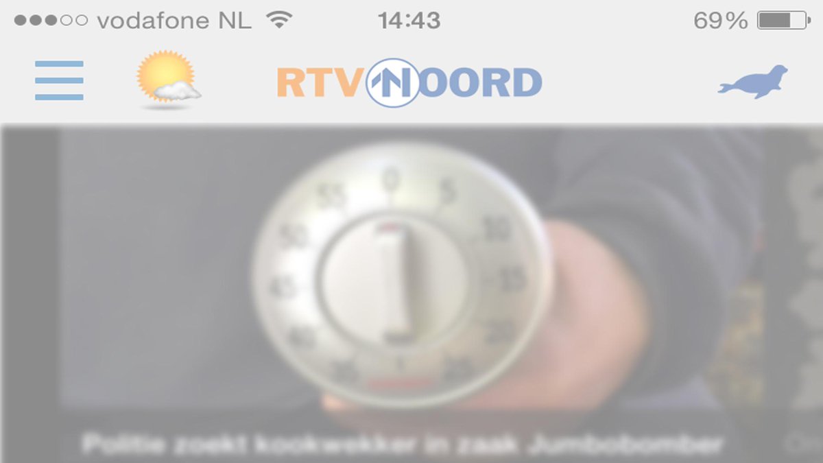 Zeehond Zain? Bekijk de #webcam via rtvnoord.nl/zeehond of klik in de app op het blauwe zeehondje #rtvnoord