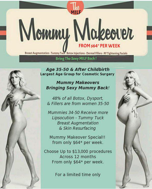 MelbJournalist's tweet photo. #BringSexyMummyBack #CosmeticSurgery #Plastic #Surgery #MelbourneBotox http://t.co/dbbC3PG19w