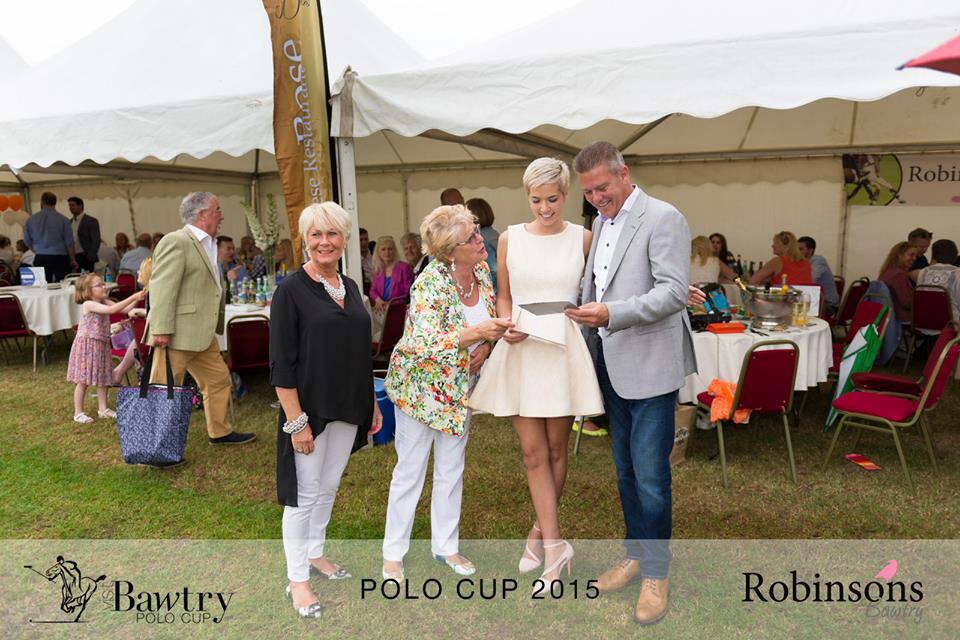 Winners of the best dressed at <a href="/Bawtry/">Visit Bawtry</a> #VisitBawtry #PoloCup 2015 Green Eco Grants wearing <a href="/RobinsonsBawtry/">Robinsons of Bawtry</a>