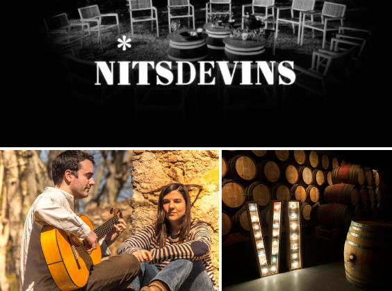 la_vinyeta's tweet photo. 11/07 #NitsdeVins Mariona Roca i Joan Calsina al #SoparentreVinyes http://t.co/F1WcNRE8va @EmpordaWine @DOEmporda http://t.co/OdIb3GWjwR