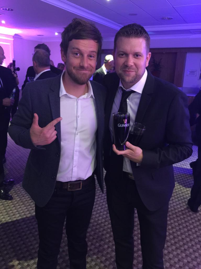 RTFMobile's tweet image. We were out at the @VodafoneUK Partner Awards last night and met @midgeure1 &amp;amp; @IAmChrisRamsey 😊 #vodafone #30years