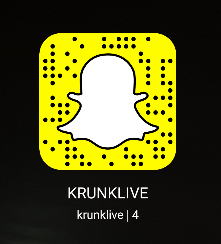 krunklive's tweet photo. We're now on snapchat.

Follow us :) http://t.co/UHuQs3HYob