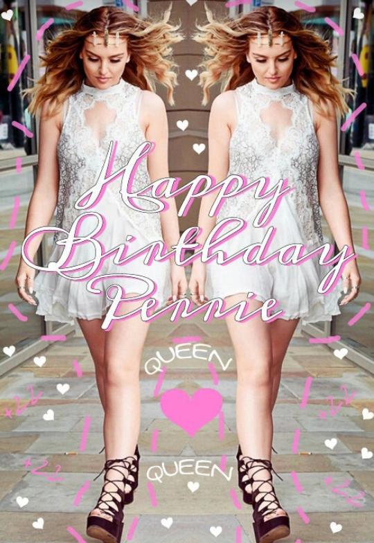 Happy birthday to amazing girl Perrie Edwards !!
hope you\re have a great day   
