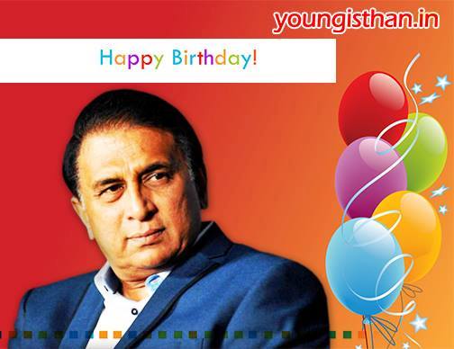 Youngisthan wishes \little master\ Sunil Gavaskar happy birthday! 