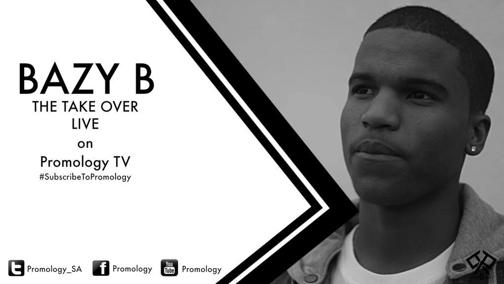 Promology_SA's tweet photo. @DJBAZYB | The Take Over
Live
On
Promology TV
http://t.co/lOTH4kC7U3
#PromologyProfile
#SubscribeToPromology http://t.co/AFsjeP2tEU