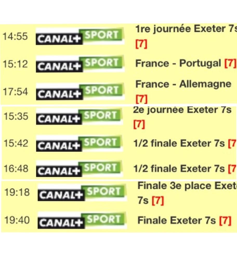 Barry7s's tweet photo. Demain dernière étape européen qualificative pr #Rio2016 rendez vous sur canal+sport #Exeter7 #France7 🏈🇫🇷 http://t.co/WStN74uZmv