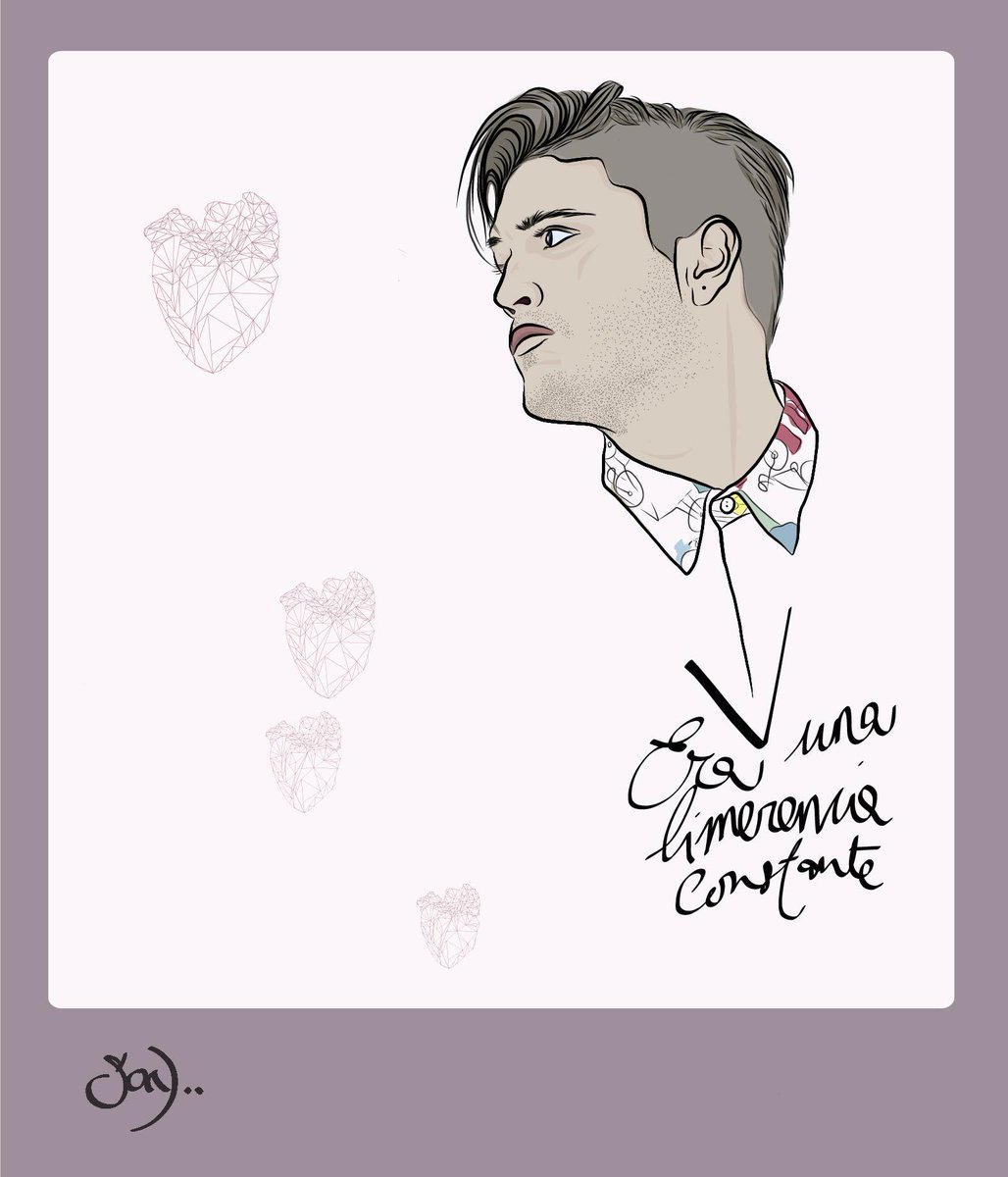 ainosoon's tweet image. "Limerencia constante" (Digital Illustration) 2015