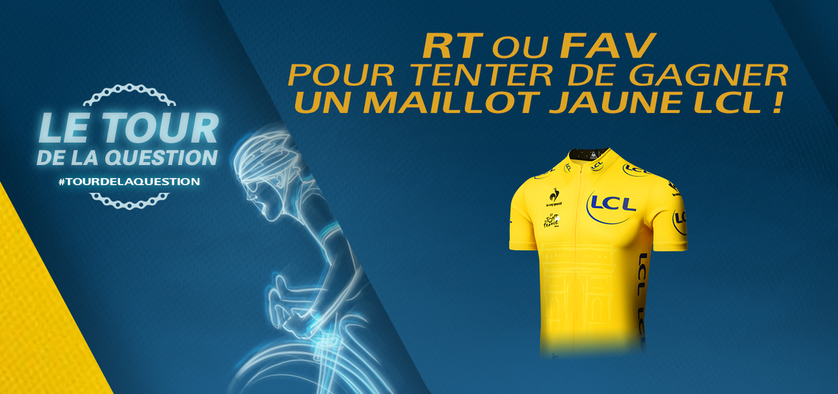 Maillot Jaune LCL tweet media
