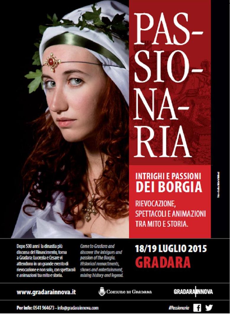 Passionaria2015's tweet photo. @Italy_it Come to #Gradara (PU) and discover the passion of the #Borgia 18-19th july @GradaraInnova @DiscoveryMarche http://t.co/DPzQkONZxH