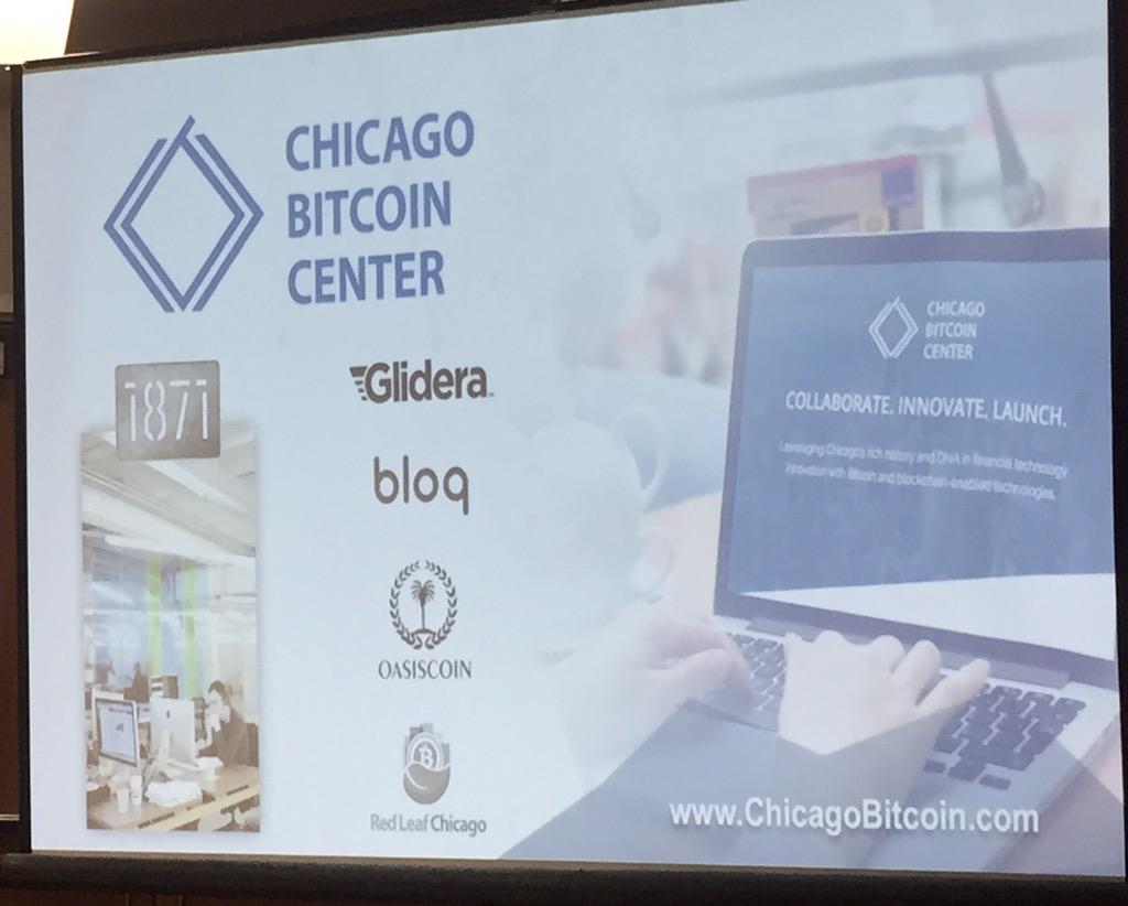 BIG NEWS: Chicago #Bitcoin Center launches @1871Chicago. Founder <a href="/MatthewRoszak/">Matthew Roszak</a>, ED@jonathansolomon <a href="/ChicagoBitcoin/">ChicagoɃitcoinCenter</a>