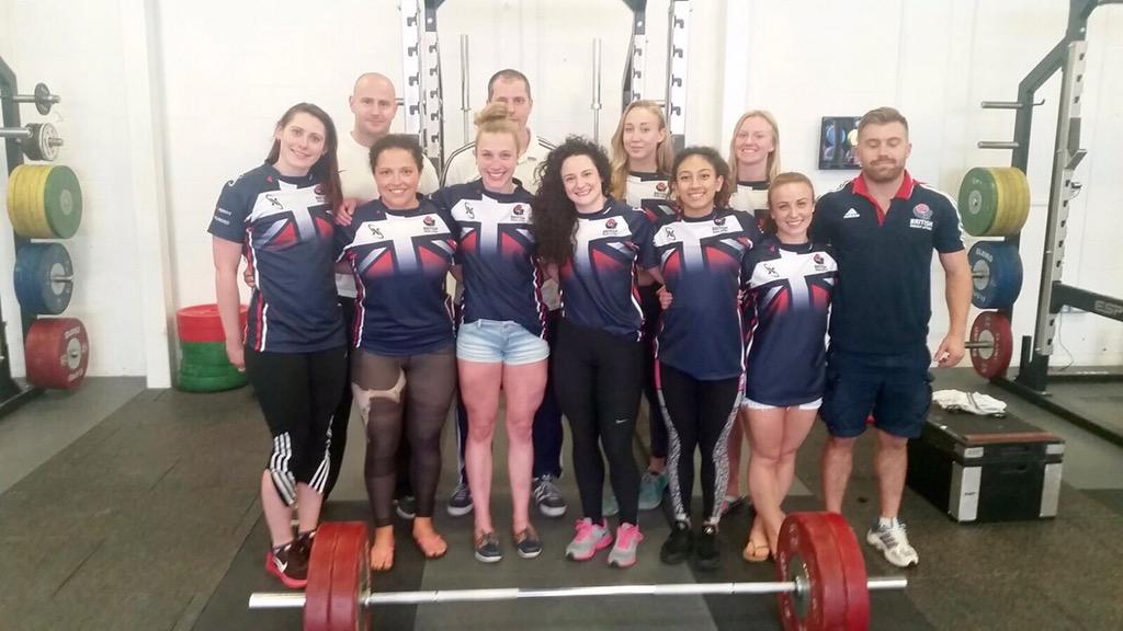 Thank you to our fantastic coaches and support staff! @danmwagner @Joffe1 @GreenwoodWL @GBWeightLifting #GoldenGirls