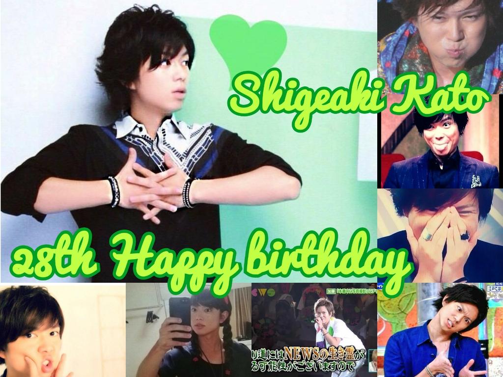  HAPPY BIRTHDAY  Shigeaki Kato                                                                (   )               