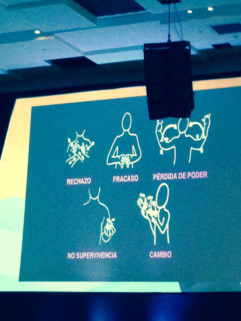 #CAMPmkt <a href="/PilarJerico/">Pilar Jericó</a> : notable conferencia sobre culturas innovadoras. Los 5 miedos de los ejecutivos.