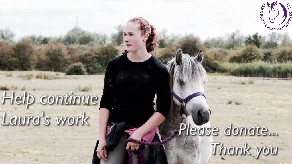 Anything you can give @EssexHorsePony to help in Laura's memory would be amazing: gofundme.com/xh96m2g?pc=14_… #HorseHour