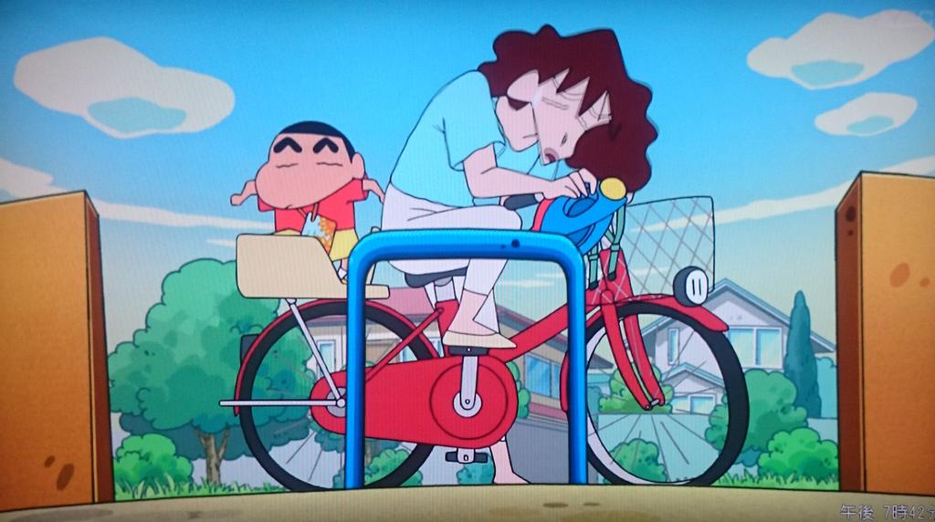 野原みさえ、競輪選手目指せます系春日部の主婦。 #クレヨンしんちゃん