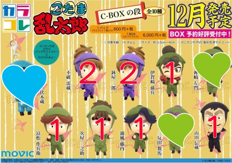 鷹瀬真和梨 على تويتر 交換 忍たま カラコレ C Box 2box予約済 譲 画像参照 求 神崎左門 三反田数馬 双忍をセットでご希望の場合は左門 数馬セットと交換できる方最優先 山田先生のみ譲渡可能です 定形外での対応となります Http T Co Mgd7slrdga