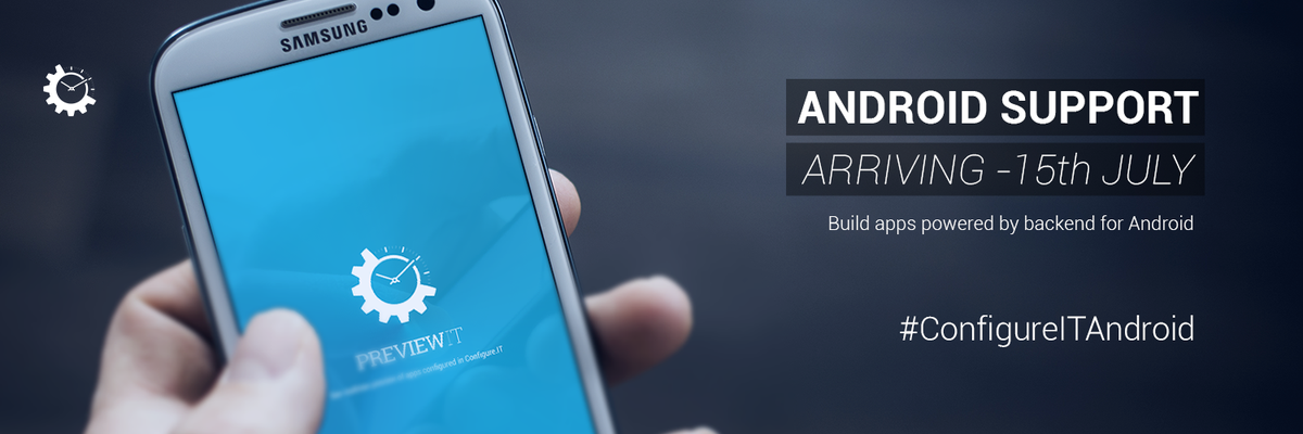 niteshmishra_'s tweet image. Our BIGGEST upgrade so far is on its way. Support #Android Launching on 15th July #ConfigureITAndroid @configure_it