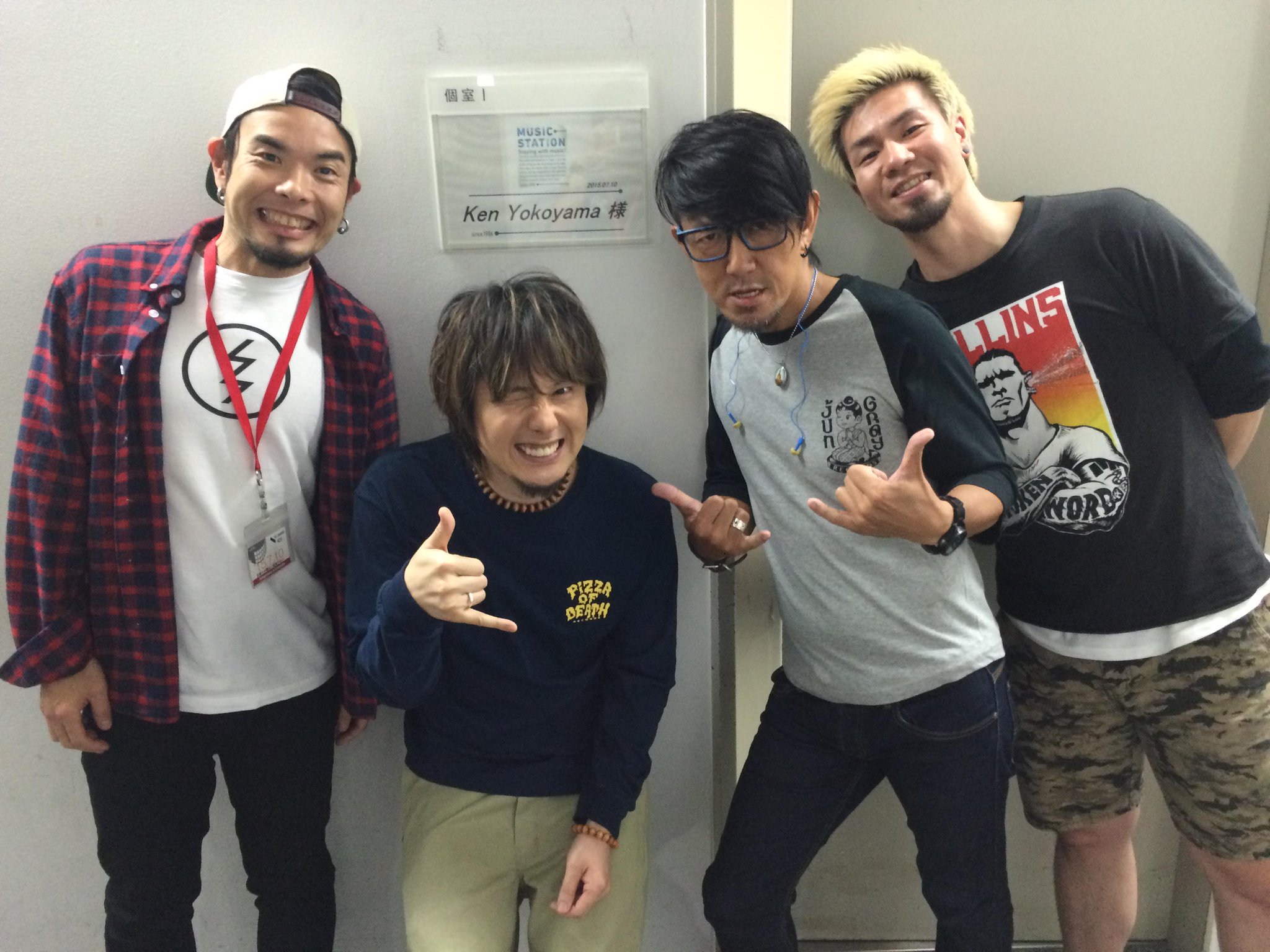 Music Station まもなくken Yokoyama 伝説のパンクバンド Hi Standardのカリスマギタリストが 今夜地上波で初パフォーマンスです Mステ Http T Co Lwigipqfnx