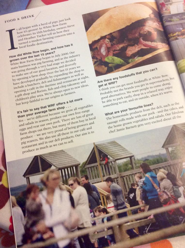 WhiteRowFarm's tweet image. Congratulations to the owners Steve &amp;amp; Heather Tucker 15 years of the farm shop @FromeLife @BathLifeMag