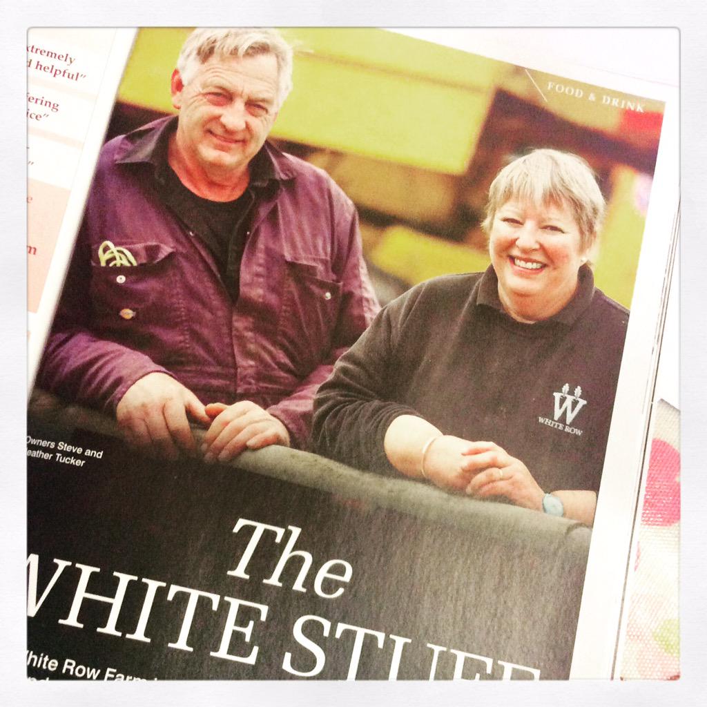WhiteRowFarm's tweet image. Congratulations to the owners Steve &amp;amp; Heather Tucker 15 years of the farm shop @FromeLife @BathLifeMag