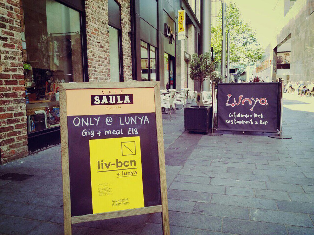 Lunya's tweet image. BARCELONA and LIVERPOOL have never been as close as this weekend. and It's a pleasure to be part of @LIV_BCN #lunya