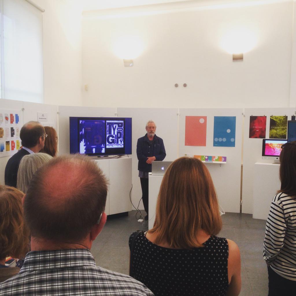 233miles's tweet photo. Brilliant talk from #AlanKitching today, to round off the #233miles design Festival, thank you to everyone for coming http://t.co/hzljQc8xxy