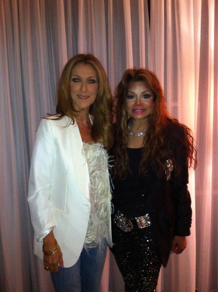 latoyajackson's tweet photo. “@CelineDionWeb: #Celebrity Celine Dion with La Toya Jackson (@latoyajackson)... http://t.co/B6Wfok6P62 http://t.co/CLikK7P8wA
I love Celine