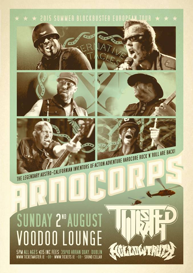 Thanks to DME Promotions for having us opening for <a href="/arnocorps/">ArnoCorps</a> alongside <a href="/TwistedWrathIRE/">Twisted Wrath IRE</a>! facebook.com/events/6483077…