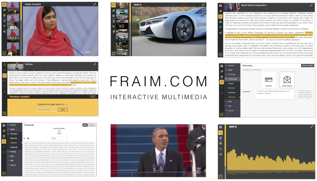 BetaList's tweet photo. Fraim: The worlds first interactive multimedia player. http://t.co/QdvOBZCVyU http://t.co/B4InDqHT6h