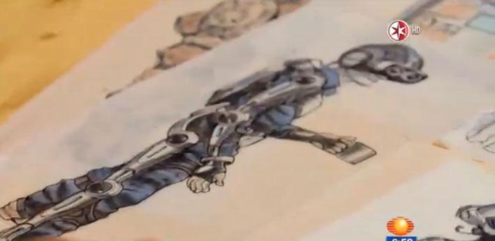 nmas's tweet image. #PrimeroNoticias 'R70i', el traje que se inventó para que los jóvenes experimenten qué se siente tener 70 años