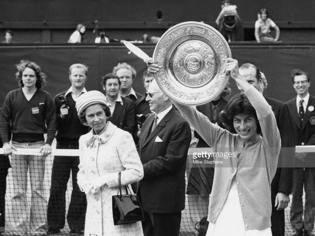 Happy 70th birthday to Virginia Wade, who remains the last British woman to win the singles championship 