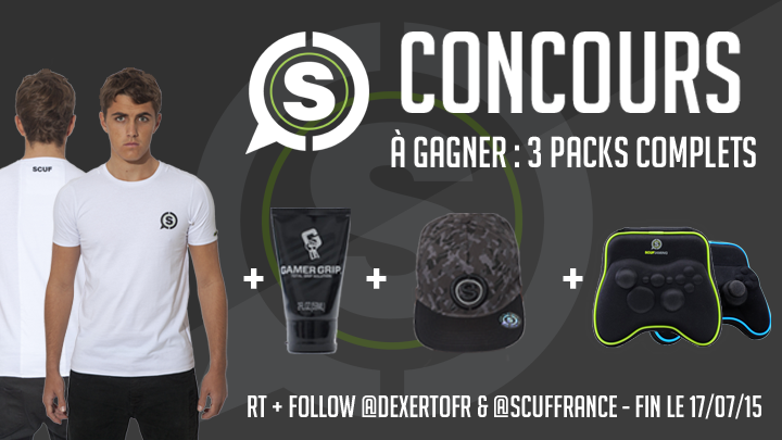 DexertoFR's tweet image. Premier concours de l'été ! #RT + #Follow @ScufFrance et @DexertoFR pour gagner ce pack d'accessoires SCUF ! 

.
