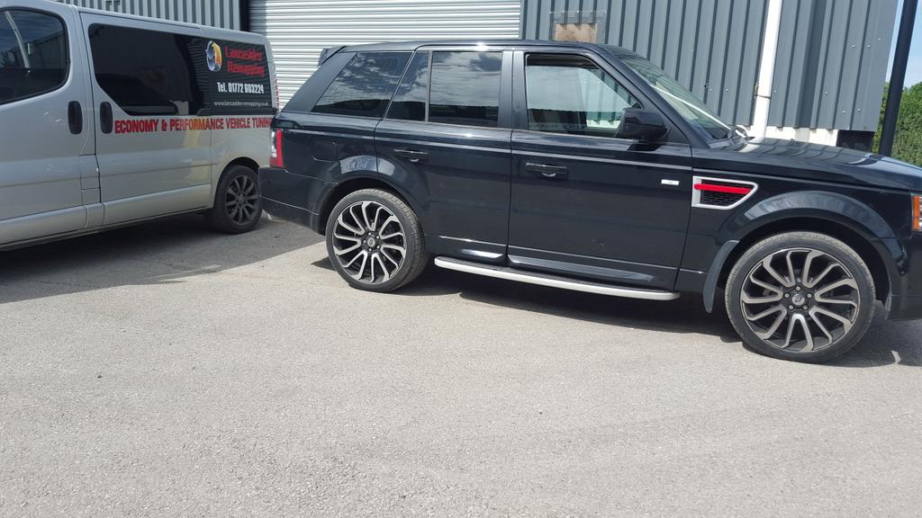 LancashireRemap's tweet image. Range Rover Sport 2.7TDV6 having an economy remap. #engineremapping #morepower #moretorque #moreMPG