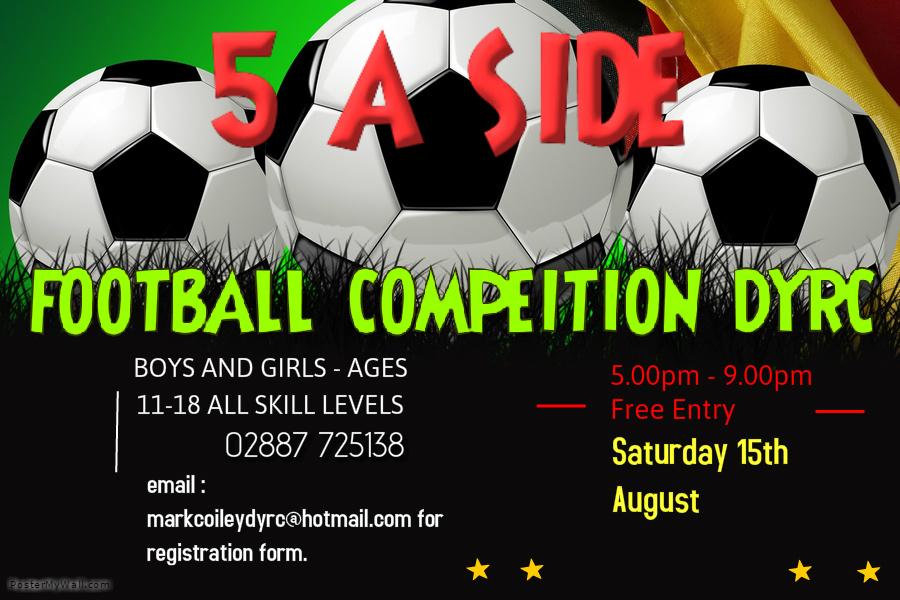 DYRC_'s tweet photo. Football Competition August 15th http://t.co/aClhAF62cC