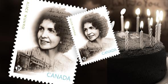 Happy birthday Alice Munro, the 1st Canadian woman to ever win the for Literature!  