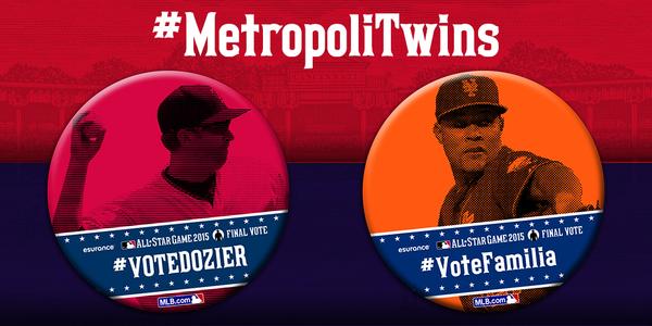 Mets's tweet image. Starting right now every time you tweet #VoteFamilia it counts as a vote. RTs count too--RT this! #VoteDozier #Whiff