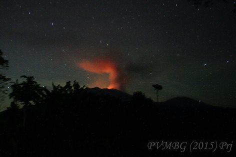Visual sinar api Gunungapi #Raung volcano _East Java - INDONESIA
10 Juli 2015 - 19.30 pm <a href="/infobencana/">Media Center</a> <a href="/chematierra/">Geól. Sergio Almazán</a>