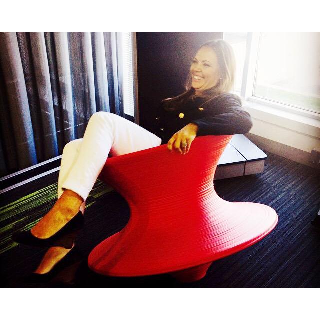 COISocial's tweet image. Friday has us spun out for the weekend! Thanks for stopping by our showroom &amp;amp; trying out the #SpunChair @nfintdesign